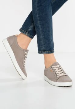 ECCO Soft 7 - Sneakers Laag - Warm Grey