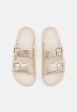 ECCO 2Nd Cozmo Flat - Muiltjes - Pure White Gold -Ecco Winkel 0b3dae9e218a43b59a59b898f78f6487