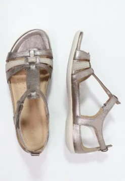 ECCO Flash - Sandalen - Warm Grey Metallic/Moon Rock -Ecco Winkel 22bad90d238f44efbcd1d0338ca39738