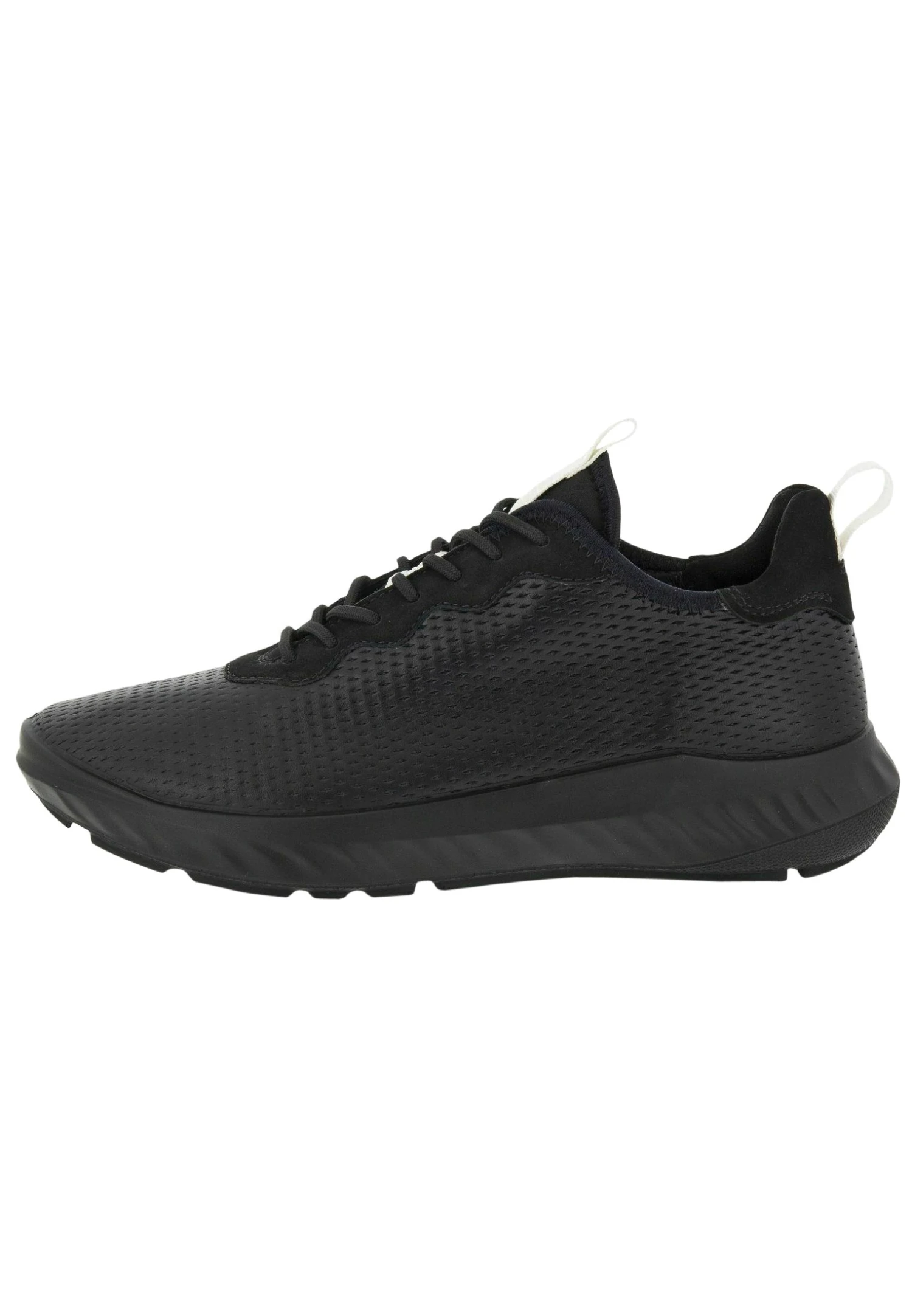 ECCO Sneakers Laag - Black Black White 3 ECCO Sneakers Laag - Black Black White
