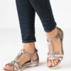 ECCO Flash - Sandalen - Warm Grey Metallic/Moon Rock -Ecco Winkel 4d89c9bad0834a398e42d7a09f6c317c