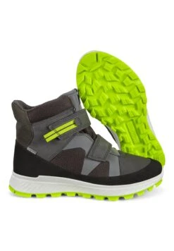 ECCO Exostrike Kids - Sneakers Hoog - Black Dark Shadow -Ecco Winkel 55a54deb90d443d191e80caa55904ec2