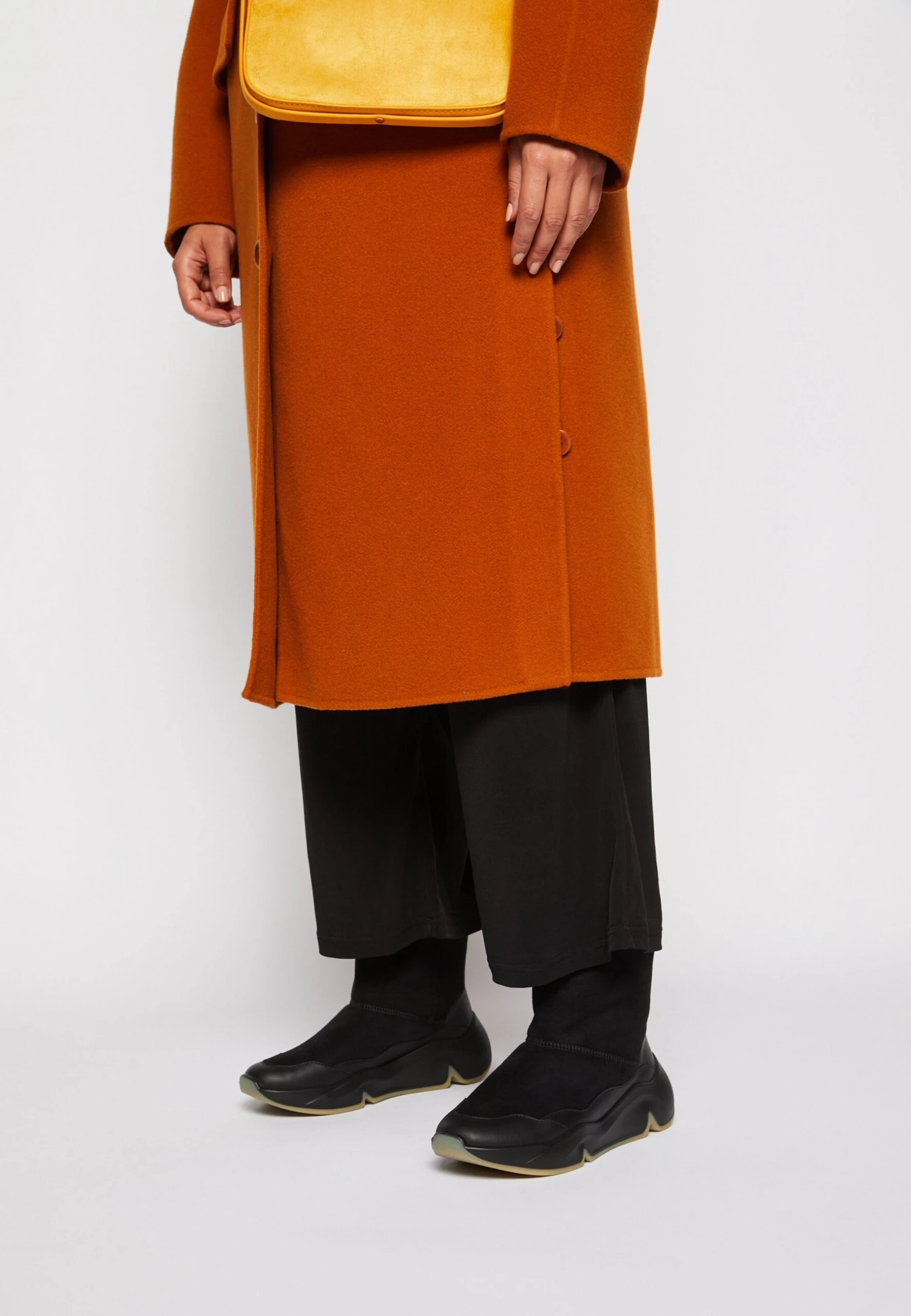 ECCO Chunky- Enkellaarsjes Met Plateauzool - Black/Black 3 ECCO Chunky- Enkellaarsjes Met Plateauzool - Black/Black