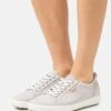 ECCO Womens Soft- Sneakers Laag - Grey Rose -Ecco Winkel 7b45d9cce11b41ab82283a61042936f0