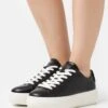 ECCO Street Platform- Sneakers Laag - Black