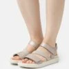ECCO Flowt Flat - Sandalen - Grey Rose Metallic -Ecco Winkel 8339faf4558e4d2caefed0b3a7ea15cd