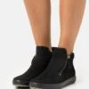 ECCO Soft - Korte Laarzen - Black