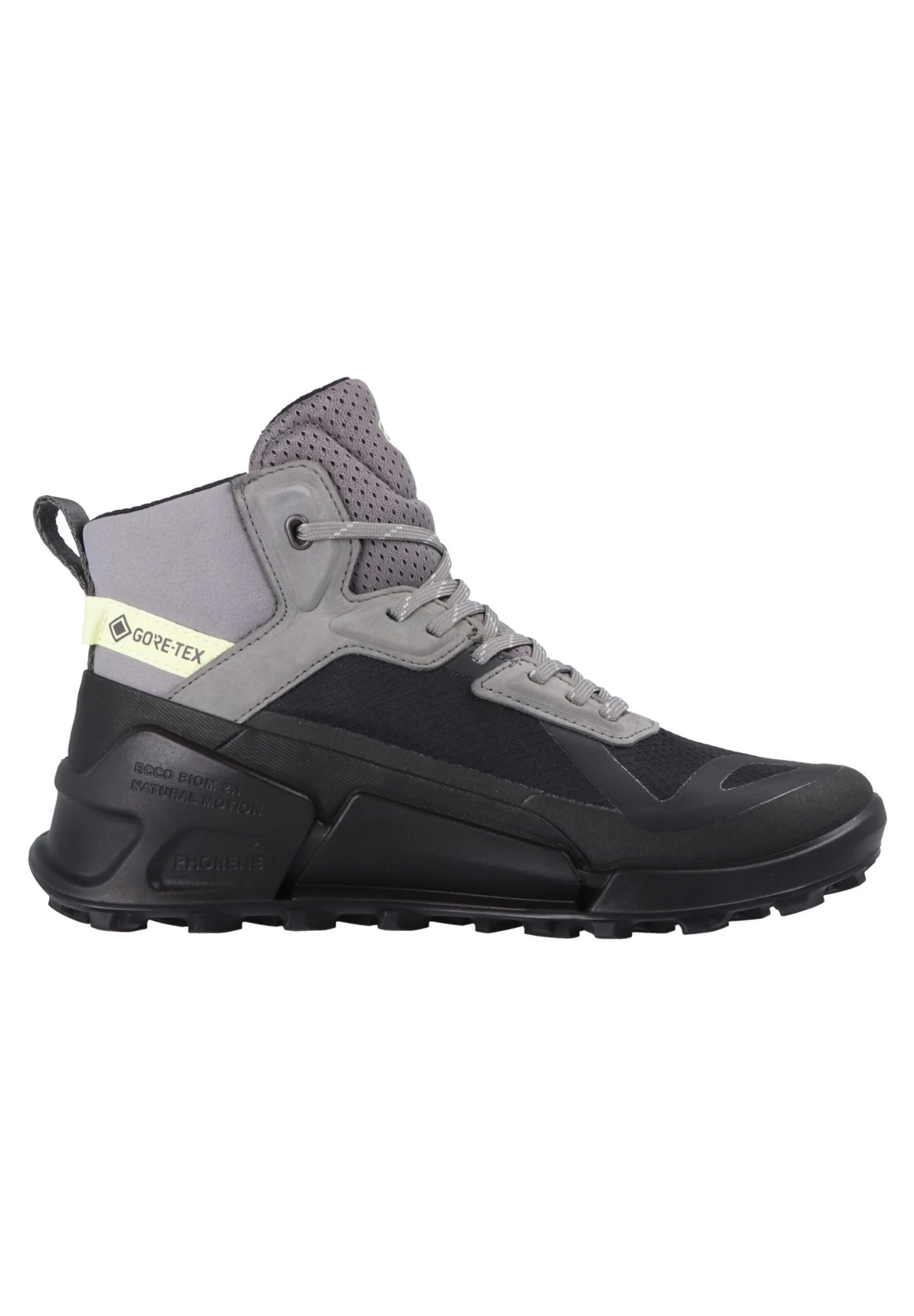 ECCO Biom Mountain W - Sneakers Hoog - Black/Steel 8 ECCO Biom Mountain W - Sneakers Hoog - Black/Steel - Afbeelding 6