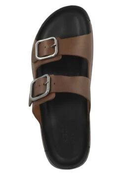 ECCO Cozmo- Pantoffels - Cognac -Ecco Winkel 965b711f821b4dfba69a9f539b36c039