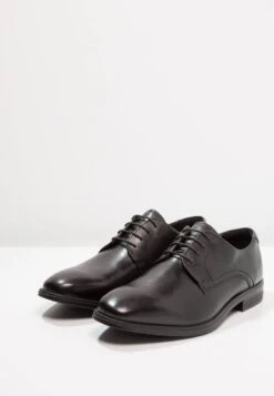 ECCO Melbourne - Veterschoenen - Black/Magnet Santiago/Palermo -Ecco Winkel 9969ea9873434394afba31e46a8de30a