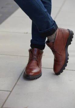 ECCO Citytray Avant Mid Cut - Sportieve Veterschoenen - Whisky -Ecco Winkel adfe87bd934e4b83bd1245bc1346d10d