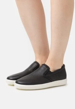 ECCO Soft - Instappers - Black/Powder