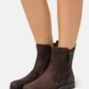 ECCO Bella - Korte Laarzen - Dark Brwon -Ecco Winkel b77713dca6024a0f93d7ddedc934eeb6