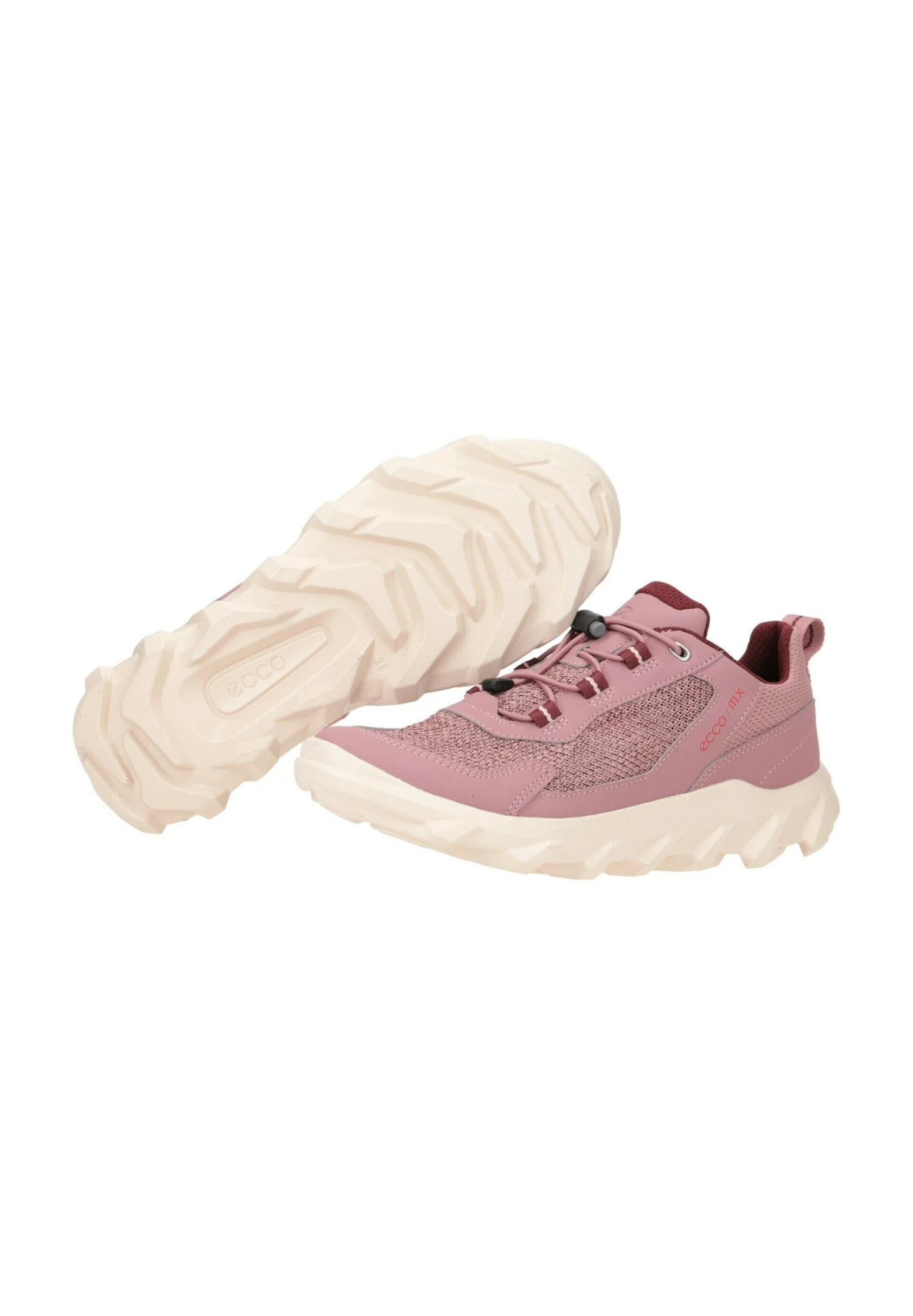 ECCO Sneakers Laag - Rosa Dunkelrot 6 ECCO Sneakers Laag - Rosa Dunkelrot - Afbeelding 4
