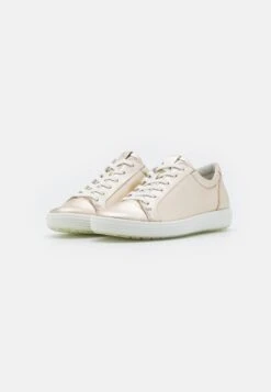 ECCO Soft - Sneakers Laag - Pure White/Gold -Ecco Winkel c715e12ed0334bf796ea0f0001e91615