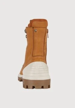 ECCO Tredtray - Enkellaarsjes Met Plateauzool - Amber -Ecco Winkel ce0730d208814287b59890529d88313c