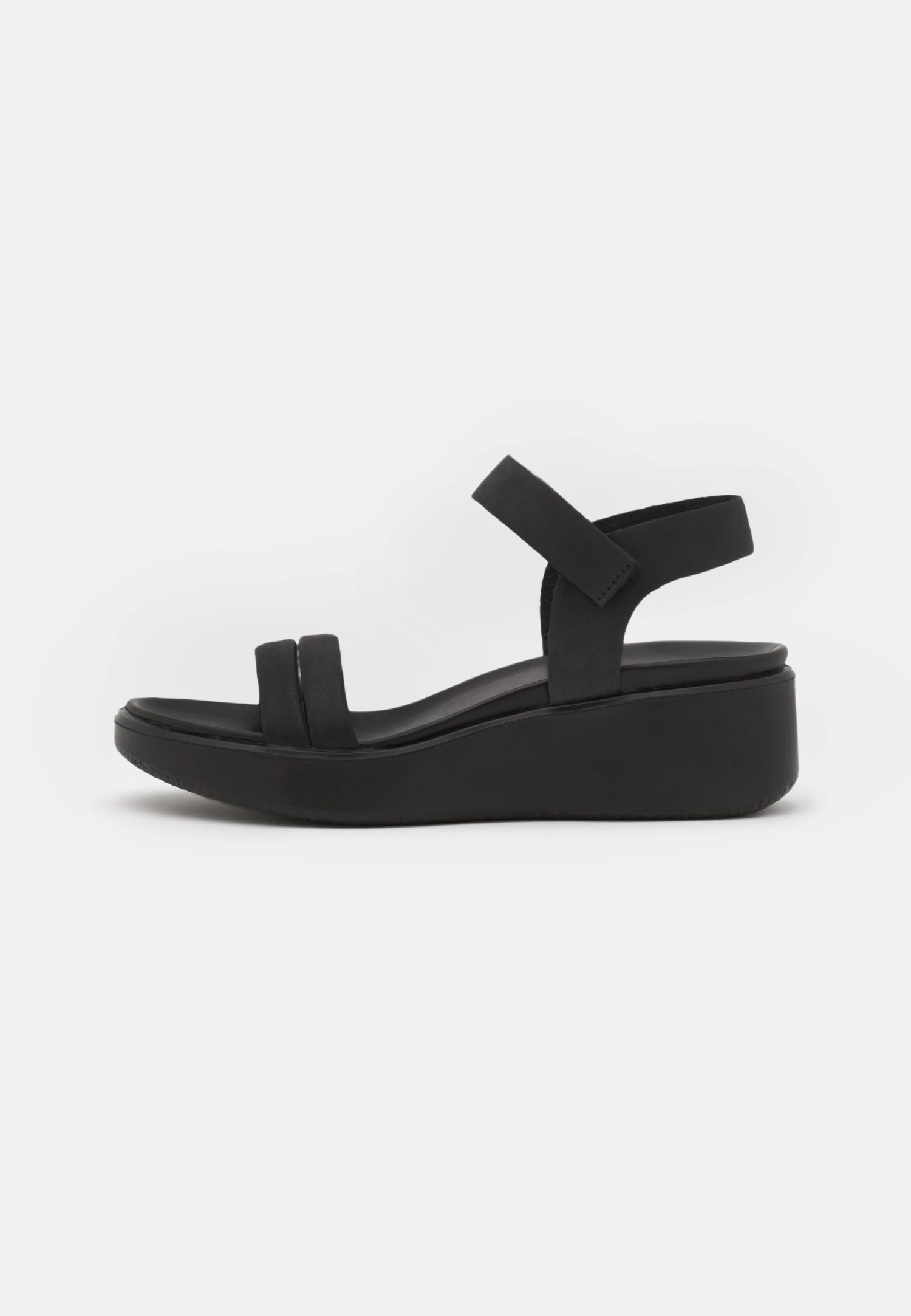 ECCO Flowt Wedge- Sandalen Met Plateauzool - Black 4 ECCO Flowt Wedge- Sandalen Met Plateauzool - Black - Afbeelding 2